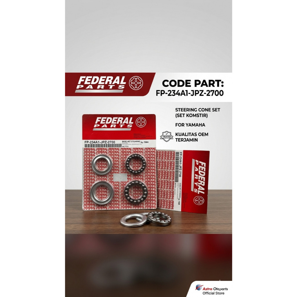 ชุดบัดกรี / RACE SET STEERING FEDERAL ALL CUB (DUCK) YAMAHA MOTORCYCLE, ALL AUTOMATIC YAMAHA