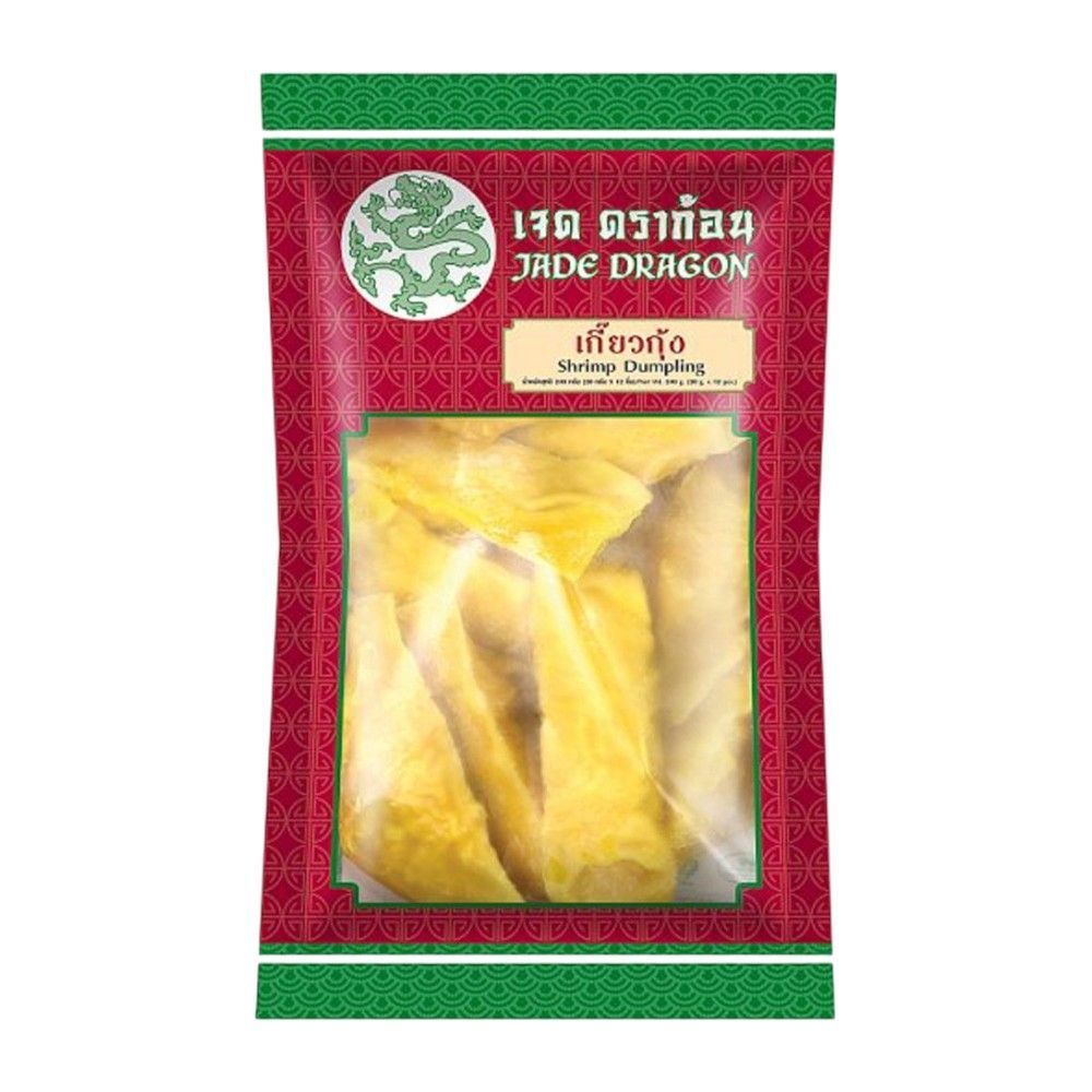 [สินค้าส่งด่วน] เจด ดราก้อน เกี๊ยวกุ้งแช่แข็ง 240 กรัม JADE DRAGON FROZEN SHRIMP DUMPLING 240 G