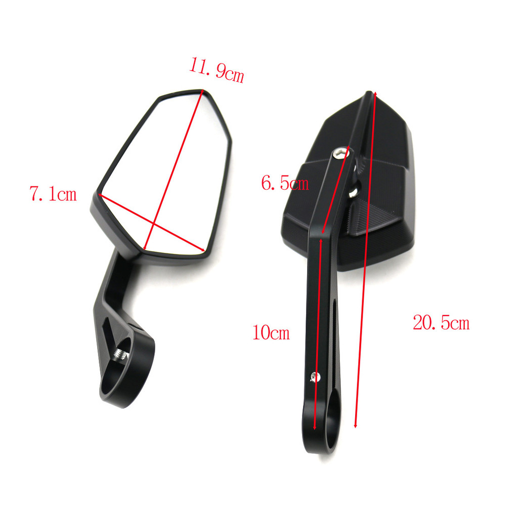 [สินค้าใหม่ราคาต่ํา] กระจกมือจับ Kawasaki Z900/SE Z400 Little Vulcan ดัดแปลงรถจักรยานยนต์ Liao 700 ก
