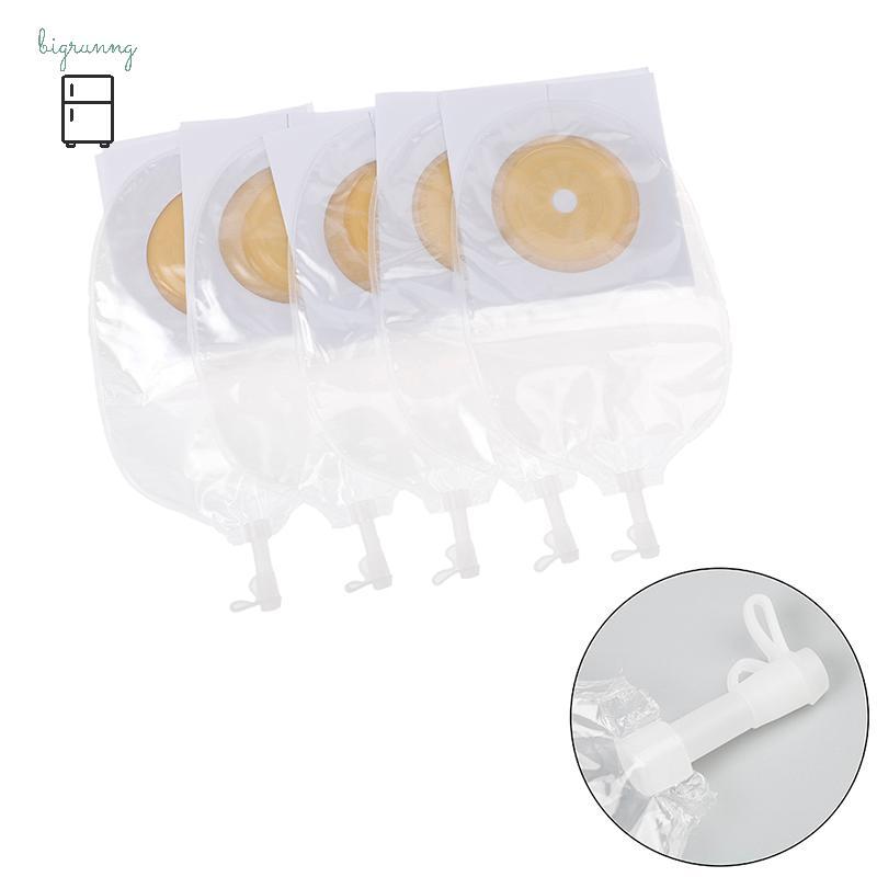 [BRN] 10X Draining Urostomy Bag Valve Closed Anti-Baflow Stoma Care Pouch TH