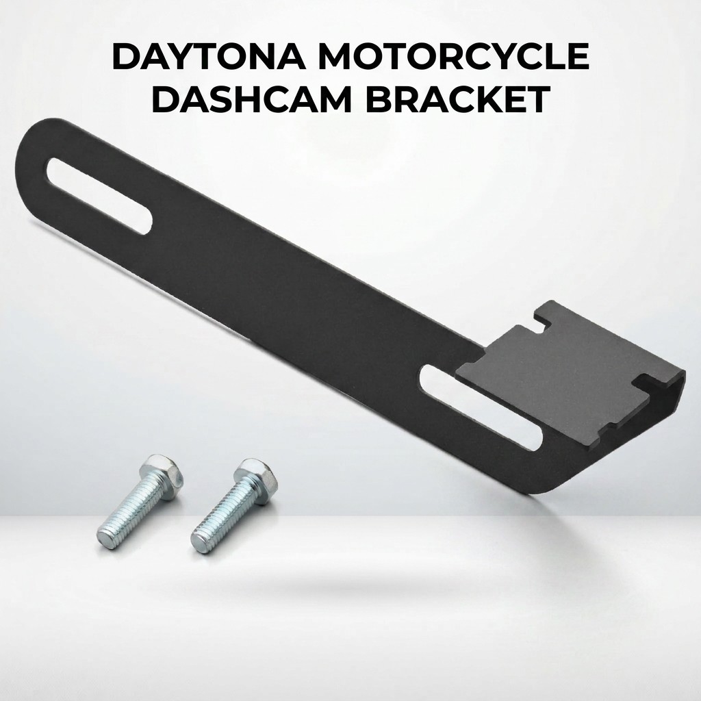Daytona Motorcycle Dashcam M820WD/M802WD/M760D Optional Accessory Rear Camera Bracket License Plate 