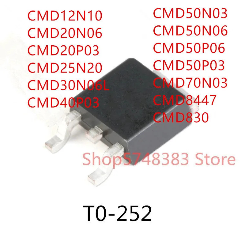 5PCS CMD12N10 CMD20N06 CMD20P03 CMD25N20 CMD30N06L CMD40P03 CMD50N03 CMD50N06 CMD50P03 CMD50P03 CMD5