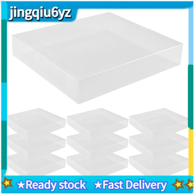 J&UClear CD Display Box Single Music CD Card Storage Protective Case Album Dust Cover