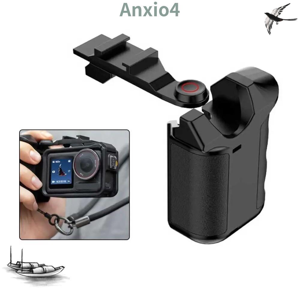 ANXIO4 Street Grip Holder, Quick Release Lightweight Xplorer Grip Kit Handle,ปุ่มชัตเตอร์พลาสติกกล้อ