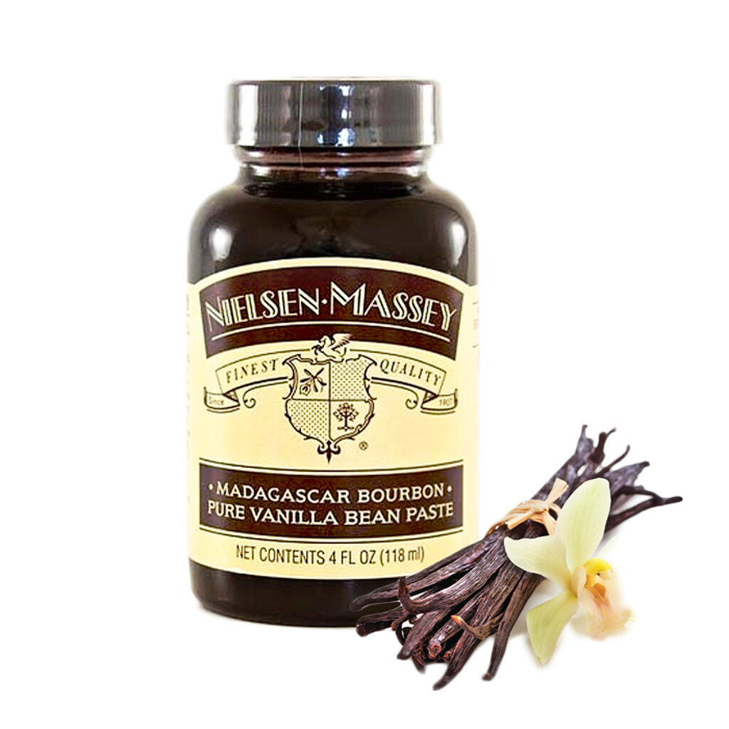 Nielsen Massey Madagascar Pure Vanilla Bean Paste 4 oz (118ml) กลิ่นวนิลา