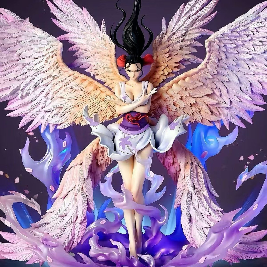 One Piece Tian-Painted Six-Winged Robin Double-Headed Eagle Angel มาอะนิเมะรูปเครื่องประดับของขวัญ
