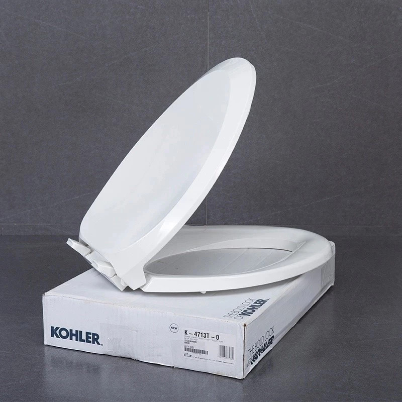 【อเมริกัน KOHLER】/อุปกรณ์ฝารองนั่งชักโครก KOHLER รุ่น K-4713T 4087T ฝารองนั่งชักโครกแบบหนา ทนทาน ป้อ