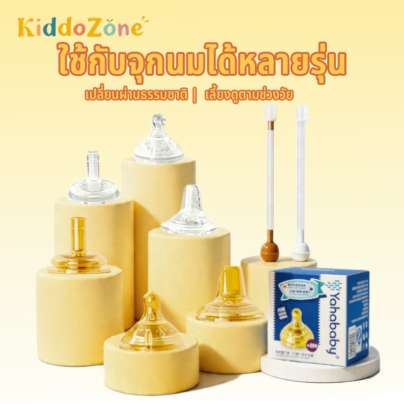 หลอดหัดดูด ชุดจุกนม ป้องกันการสำลัก พร้อมลูกถ่วง ปลอด BPA จุกนมเด็กกันรั่ว 5 ซม.อุปกรณ์เสริมขวดนม