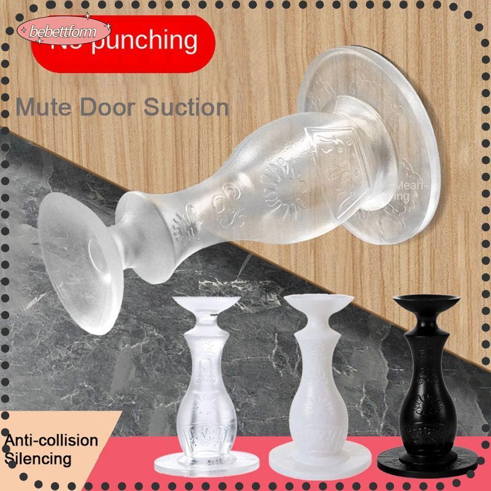 BEBETT กันชนประตู, Anti Collision Wall Protectors ผู้ถือชั้น,ซ่อน Strong ดูด Self กาว Doorstop บ้าน