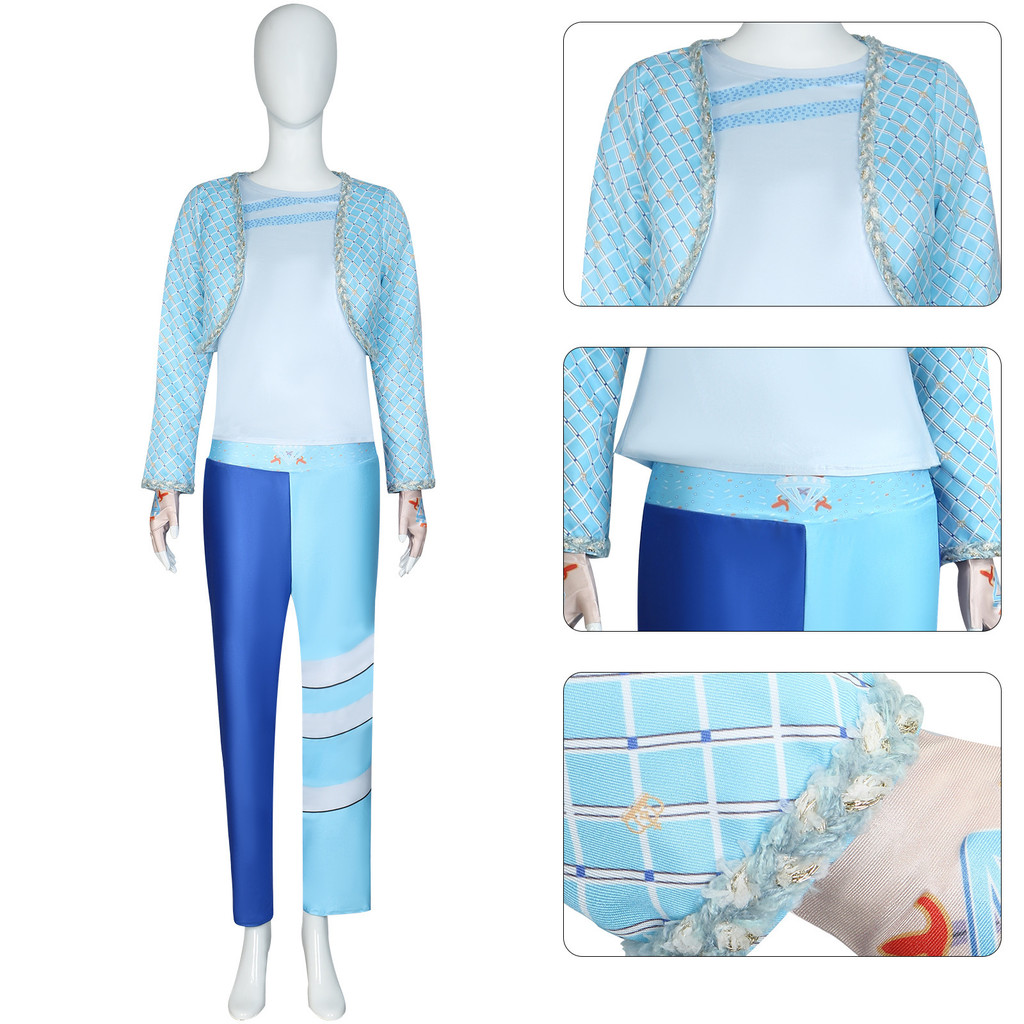 Halloween cosplay costume: Descendants 4 Starlight Heir Princess Rebel Alliance Ursula II cosplay co