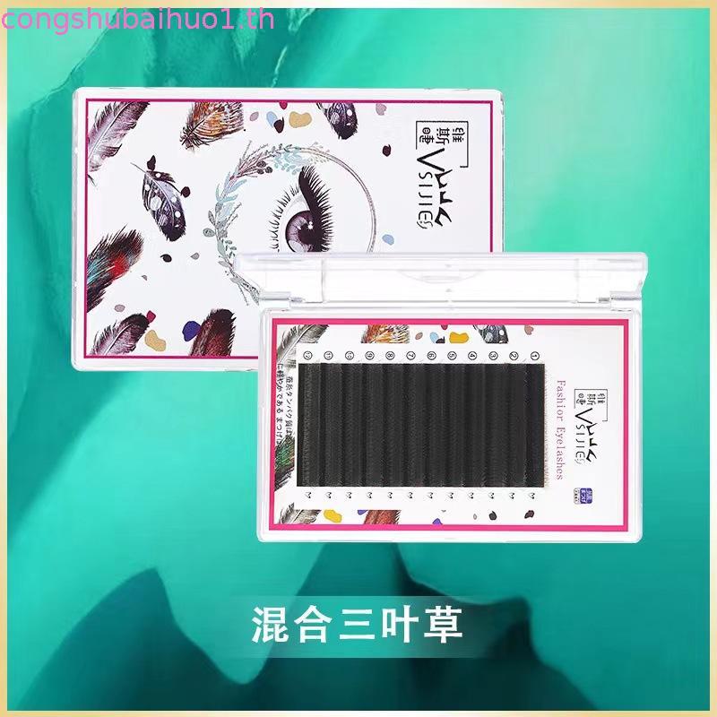 Root Super Soft Blossoming 3d Grafting y Eyelash Fairy Clover ผสม 0.03 แพ็คเดี่ยวเฉพาะขนตาหนา Shop B
