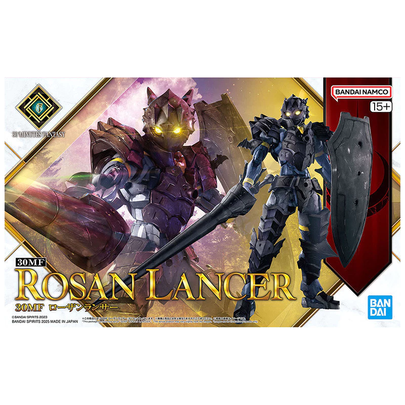 BANDAI NAMCO ชุดโมเดล 30MF MINUTES FANTASY ROSAN LANCER CLASS UP ARMOR FORTRESS