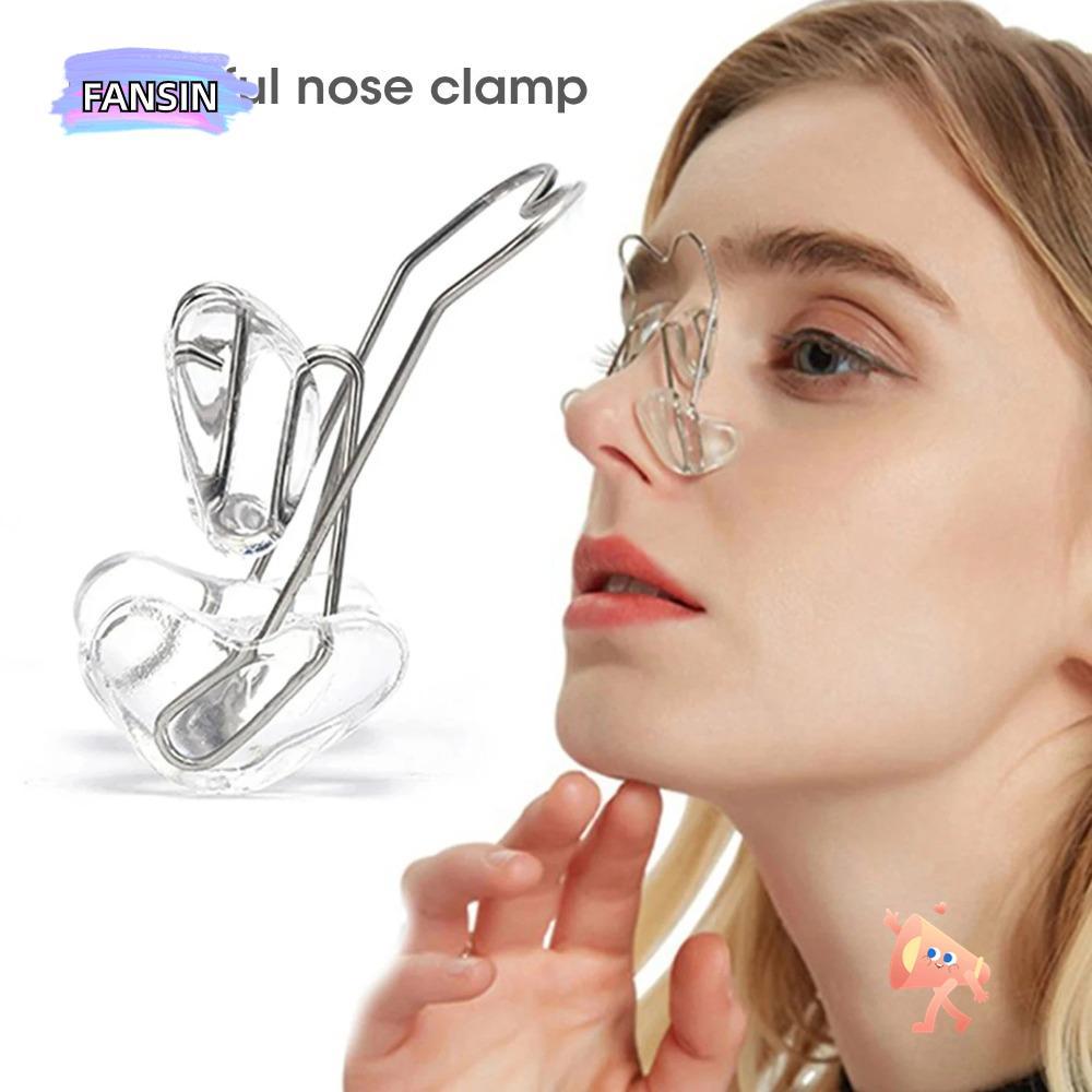 FANSIN Nose Up Shaper, Shaping Orthotics Nose Slimming Massage, Transparent Straightening Nose Corre