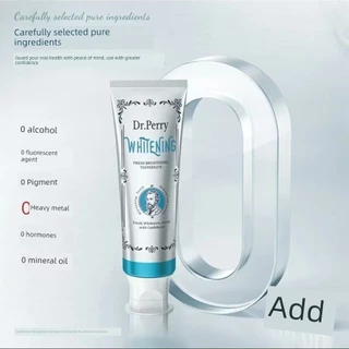 CODยาสีฟัน [อัตราการผลลัพธ์ที่ดี 99%] ยาภาษาอังกฤษ DrPerry Fresh Whitening Clean – ฟอกสีฟัน ลมหายใจสดชื่น ยาสีฟันภาษาอังกฤษ.