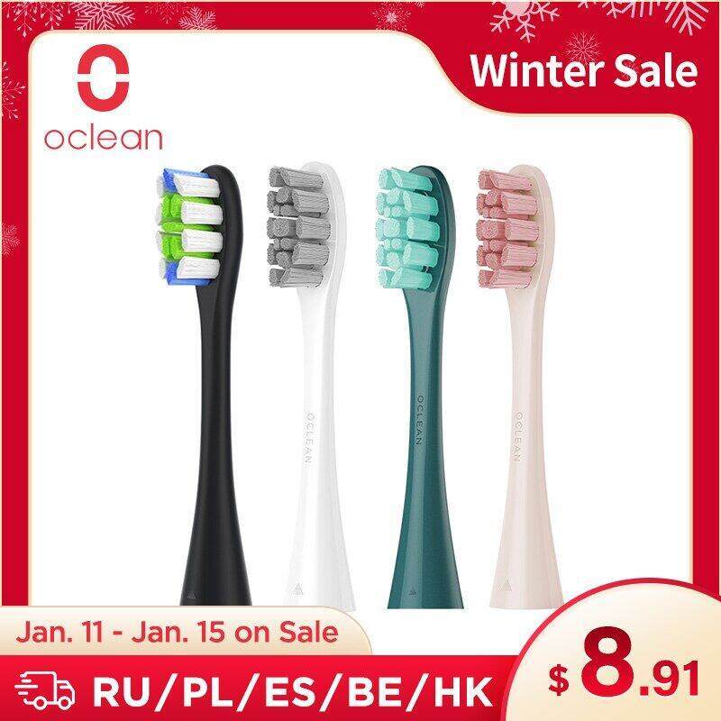 Original Oclean X/X Pro/F1/Z1/Air 2 หัวแปรงทดแทนสําหรับแปรงสีฟันไฟฟ้าทําความสะอาดมาตรฐาน/Comfort หัว