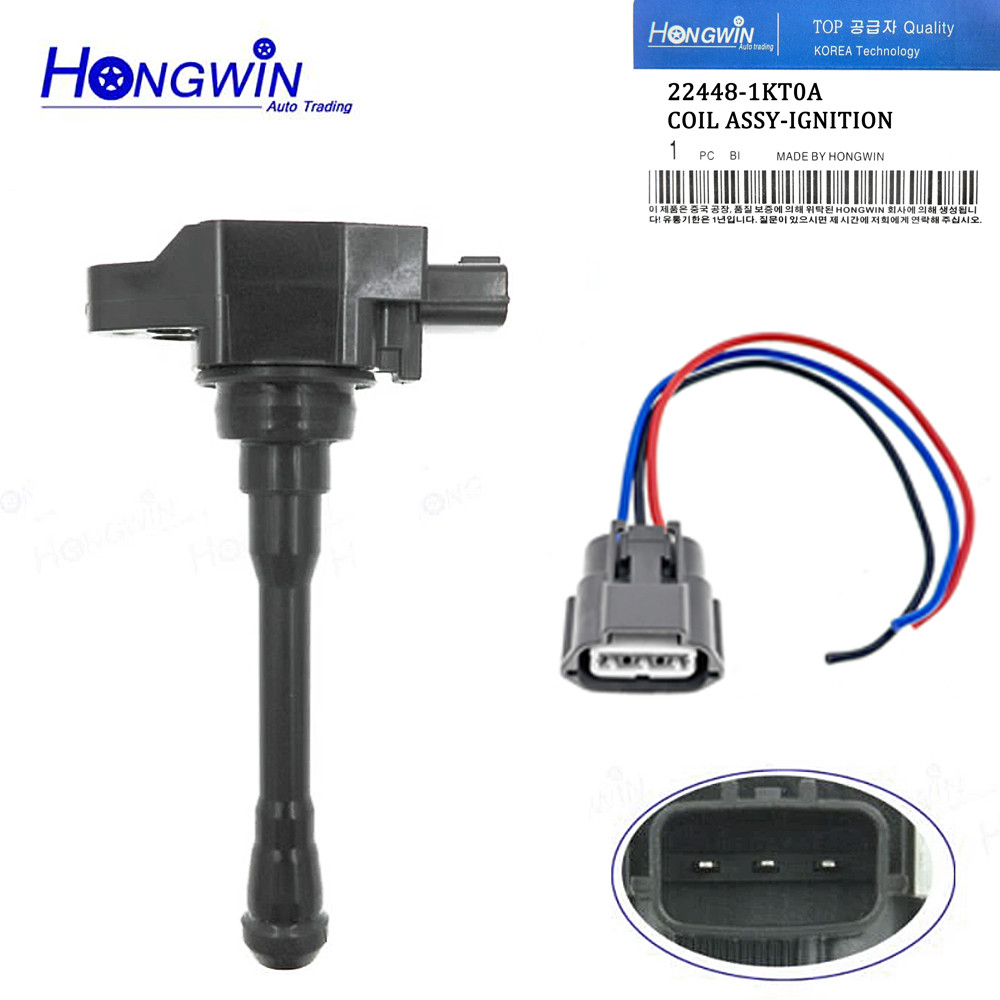 คอยล์จุดระเบิด 22448-1KT0A UF708 C1838 5C1895 สําหรับ Nissan Sentra Versa Rogue Altima 1.6L 1.8L 2.0