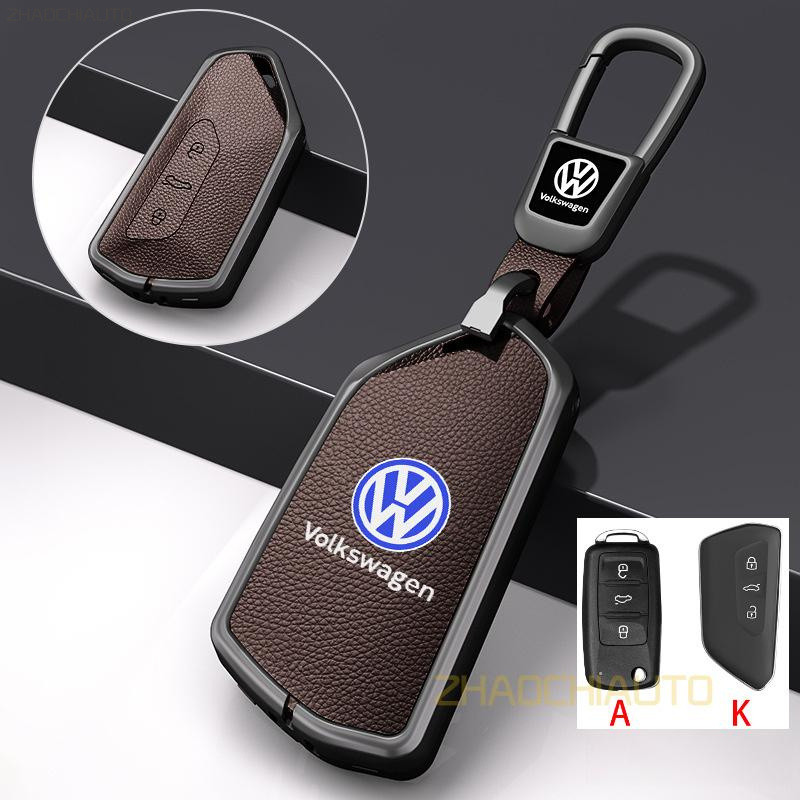 ป้องกันกุญแจรถพวงกุญแจสําหรับ VW Volkswagen ID3 ID4 ID6 Golf 8 Teramont X Atlas X Cross Sport MK8 MK