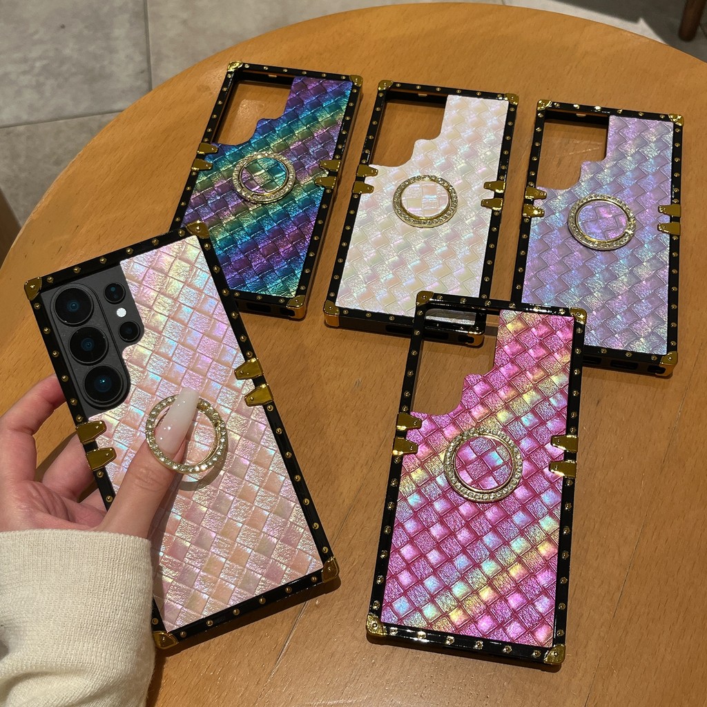 สําหรับ OPPO Reno 8 8PRO 8Z 7Z 5Z 6Z 5F 5LITE 6LITE 7LITE 8LITE Luxury Vintage ทอเนื้อป้องกันกรณี. ท