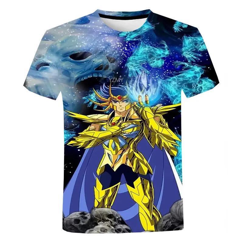 Saint Seiya 3D Print Unisex Anime T-Shirt