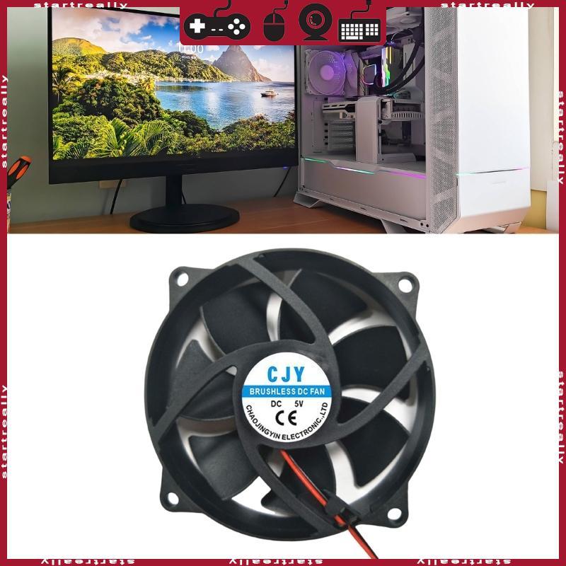 90mm Quiet Computer Case Fan 5V/12V/24V Cooling Fan Heat Dissipation For Gaming PC