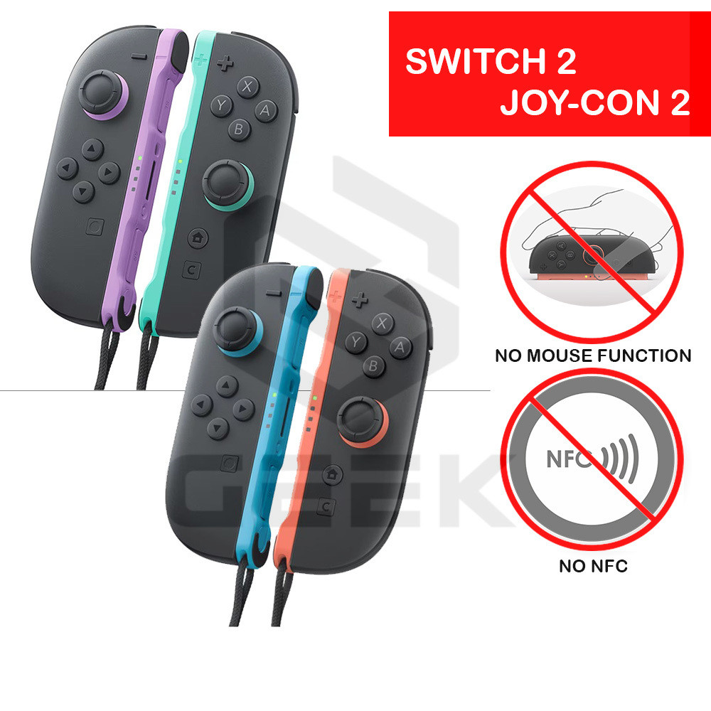 NSW2 Nintendo Switch 2 คอนโทรลเลอร์ Joy Con Joy-Con Joycon อย่างเป็นทางการ