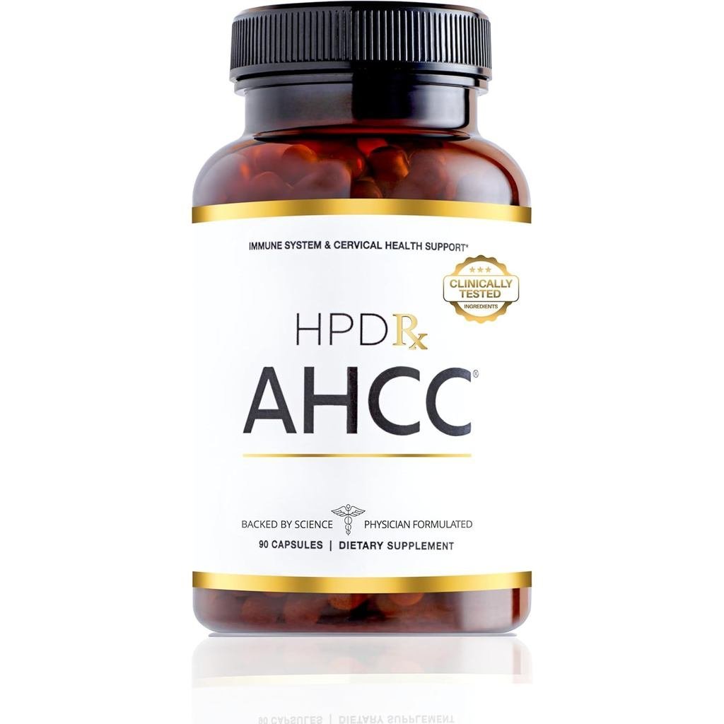 HPD Rx Premium AHCC & เห็ดหอม 1100 มก. ต่ออาหารเสริมเสิร์ฟ, บูสเตอร์ภูมิคุ้มกันตามธรรมชาติ, รักษากิจ