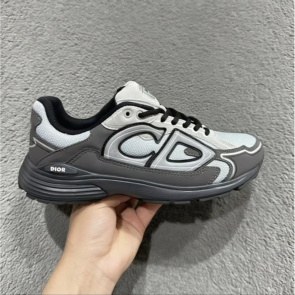 5UNR Ready Stock Supply DIOR DIOR B30 CD รองเท้าผ้าตาข่ายรองเท้าวิ่ง Shock-Absorbing Anti-Slip ทนต่อ