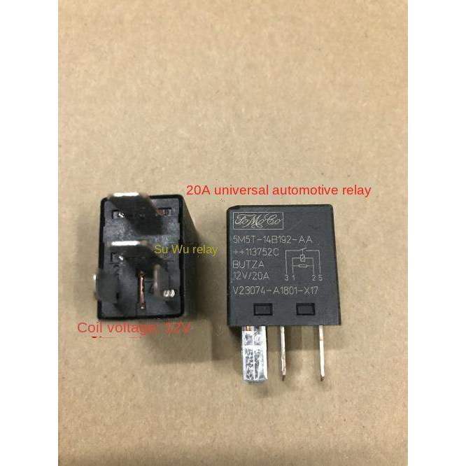 ยี่ห้อใหม่และต้นฉบับ V23074 PA66-GF25 5M5T-14B192-AA 12V 20A Ford Motor Relay