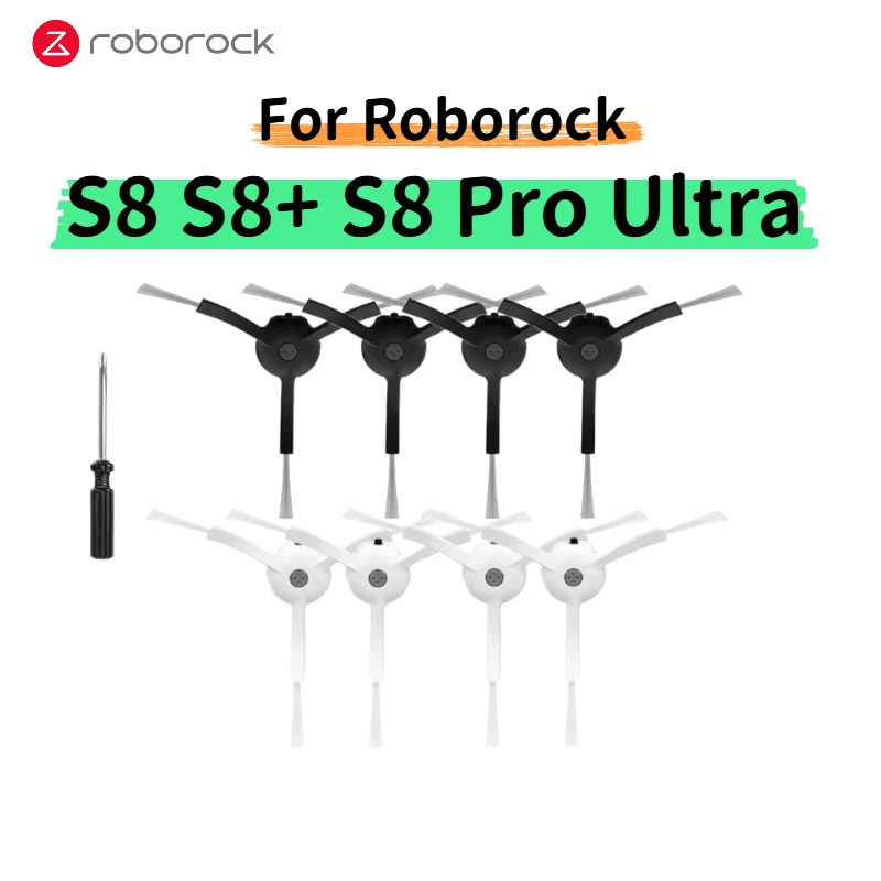 แปรงด้านข้างสําหรับ Roborock S8 S8+ S8 Pro Ultra,Q Revo,Q5 Q7 Q7Max Q8 Max,S7 S7 Max Ultra S7 MaxV S