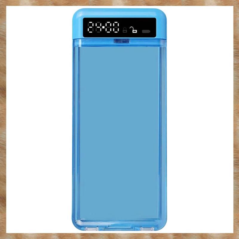 [KYG] Phone Self-Dispipline Box Phone Time Manager T-Shaped Opening Phone Box Phone Locker Adult Stu