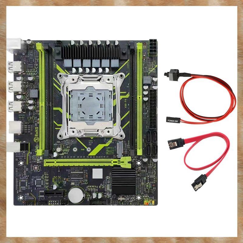 [KYG] X99 P4 เมนบอร์ด LGA2011 H55 ชิปเซ็ต Gigabit Ethernet X99 DDR4 เมนบอร์ดสําหรับเล่นเกมพร้อมสล็อต