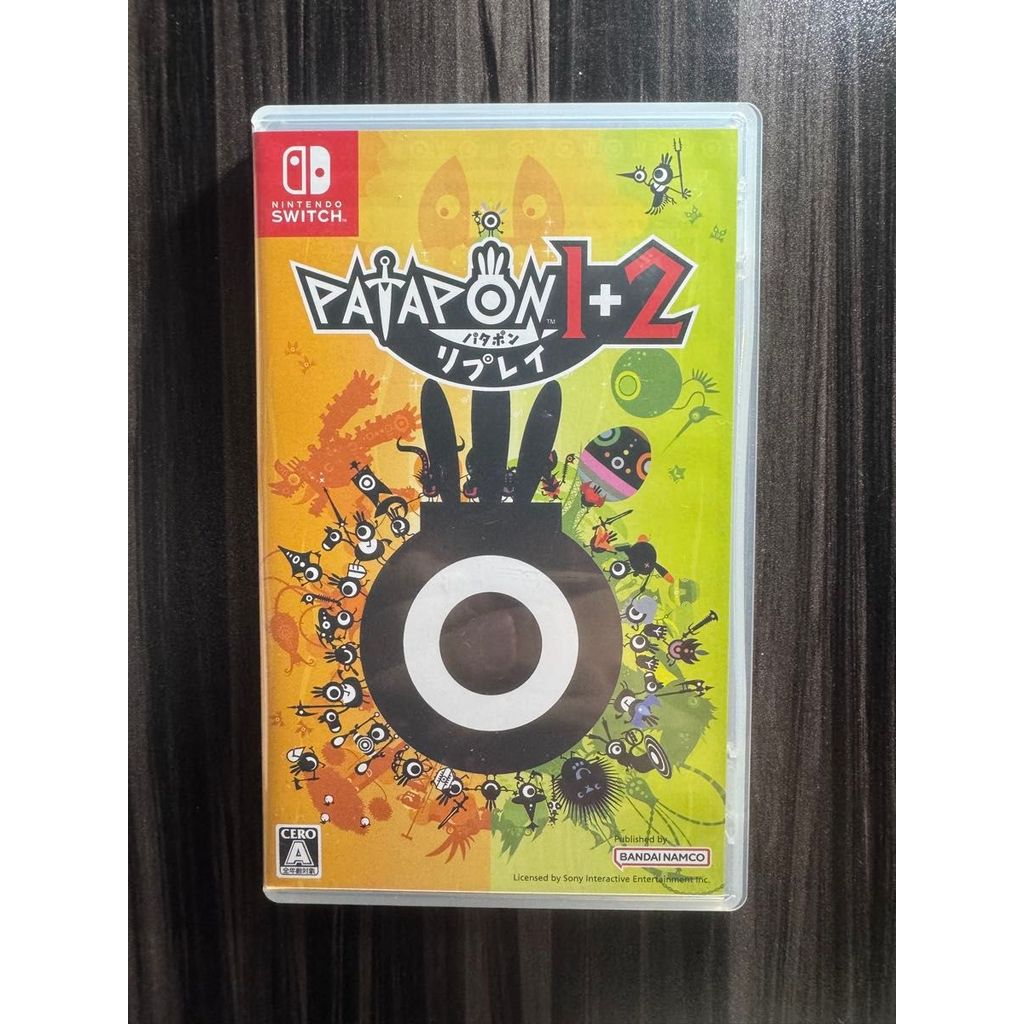 Patapon 1+2 Replay Nintendo Switch Japanese Version Rhythm Action Strategy Game Tested Working