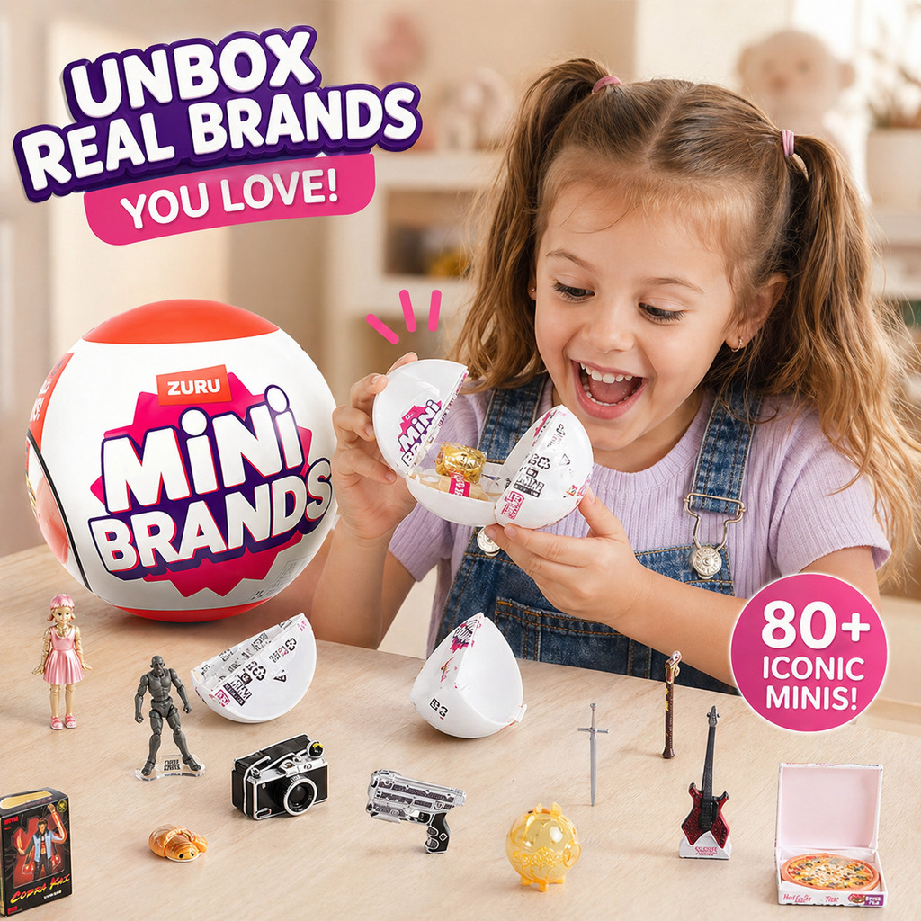 มินิแบรนด์ Netflix Blindbox Capsule, ของเล่นเซอร์ไพรส์ Unbox สะสมสําหรับเด็ก, วัยรุ่น & ผู้ใหญ่อายุ 