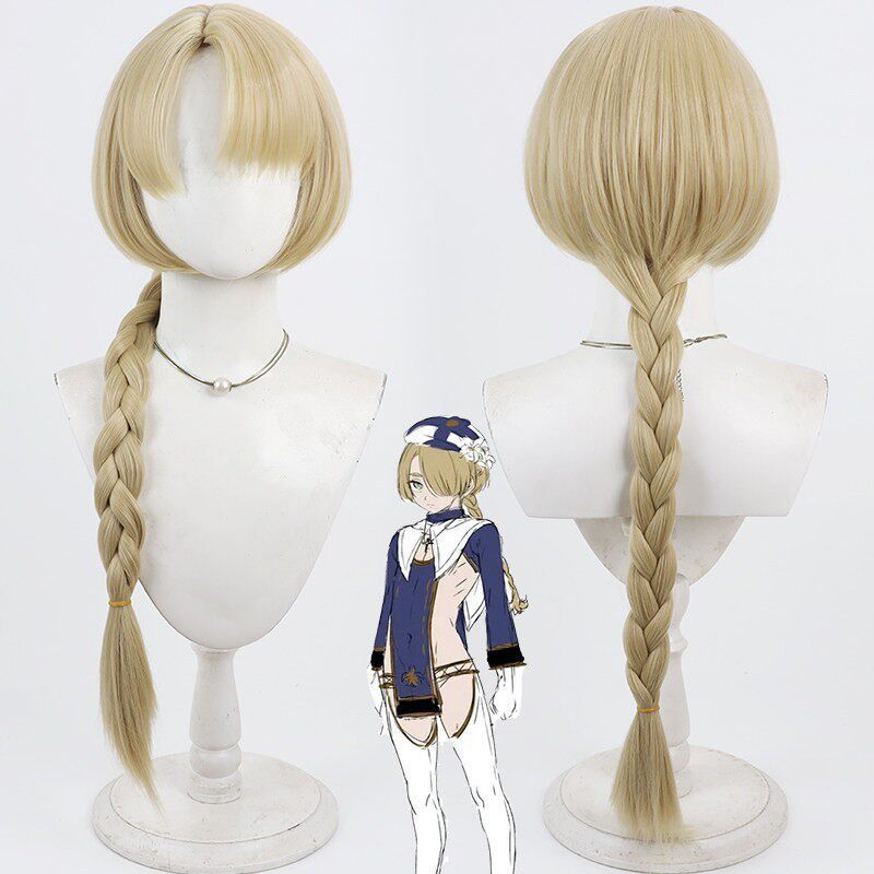 FGO Jeanne d'Arc Alter Cos Wig Black Jeanne Simulation Scalp Cosplay Hair Accessories