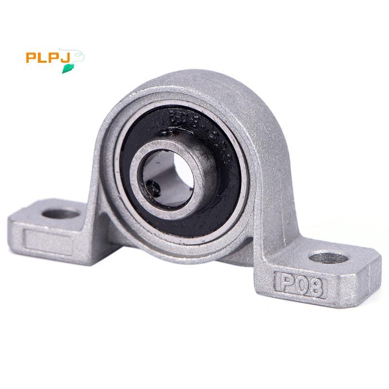 PLPJ สังกะสีอัลลอยด์เส้นผ่านศูนย์กลาง 8 มม. Bore Ball Bearing หมอน Blo ติดตั้งสนับสนุน KP08 ใหม่