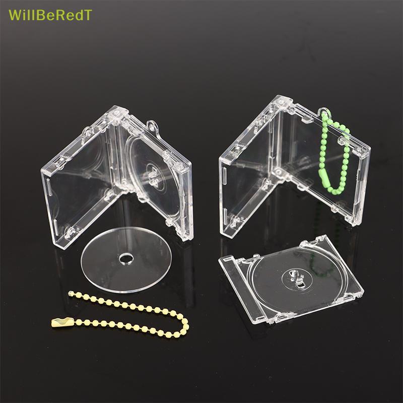 [WillBeRedT] Nk Album Mini CD Case Keychain CD Player Keyring Peripheralmemorative Album Key Holder 