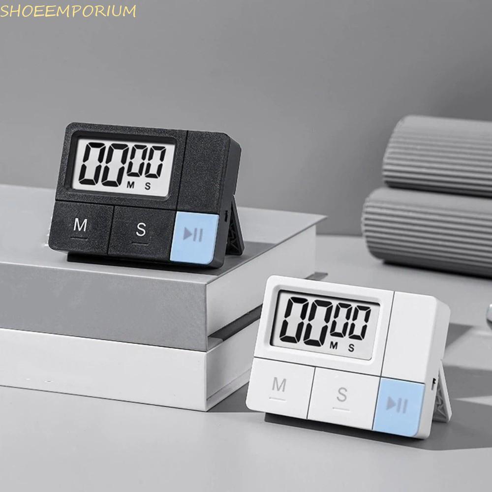 SHOEEMPORIUM Electronic Kitchen Timer,ความละเอียดสูง Silent Operation Magnetic Digital Timer,สไตล์เรียบง่ายSelf Discipline Mechanical Visual Display Counting Timer Kids Study