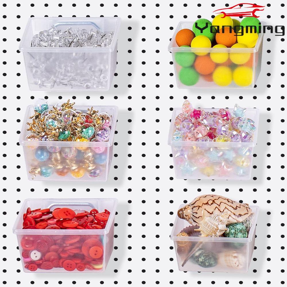 YANGMING Pegboard Bins, ตะขอ Pegboard PP, ที่ยึด