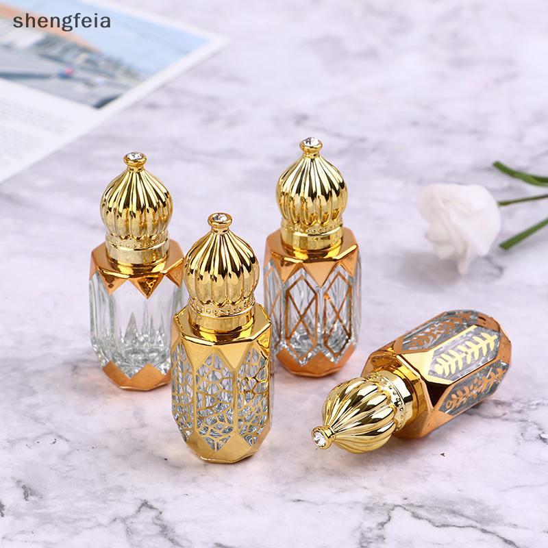 [SFI] 6ml Golden Refillable Perfume Bottles ขวดโรลออนแก้ว MY