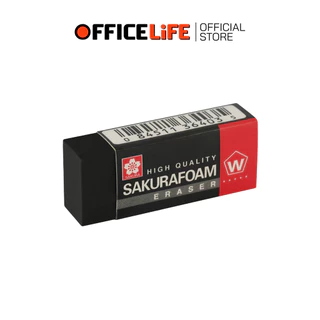 Sakura (ซากุระ) ยางลบ ยางลบโฟม ก้อนสีดำ รุ่น XRFW-60 ( 1 ก้อน )