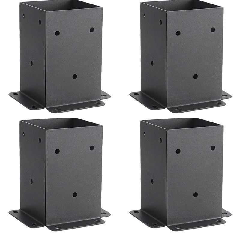 Pergola กล่องจดหมาย Armrest Bracket Pavilion Bracket Deck Post Support Fence Post Base Pavilion Kit