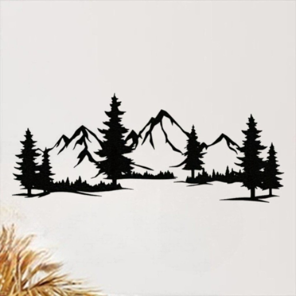 CIFbuy Rustic Forest Canvas Art สําหรับเด็กทารกเนอสเซอรี่ Neutral Tone Wall Decor