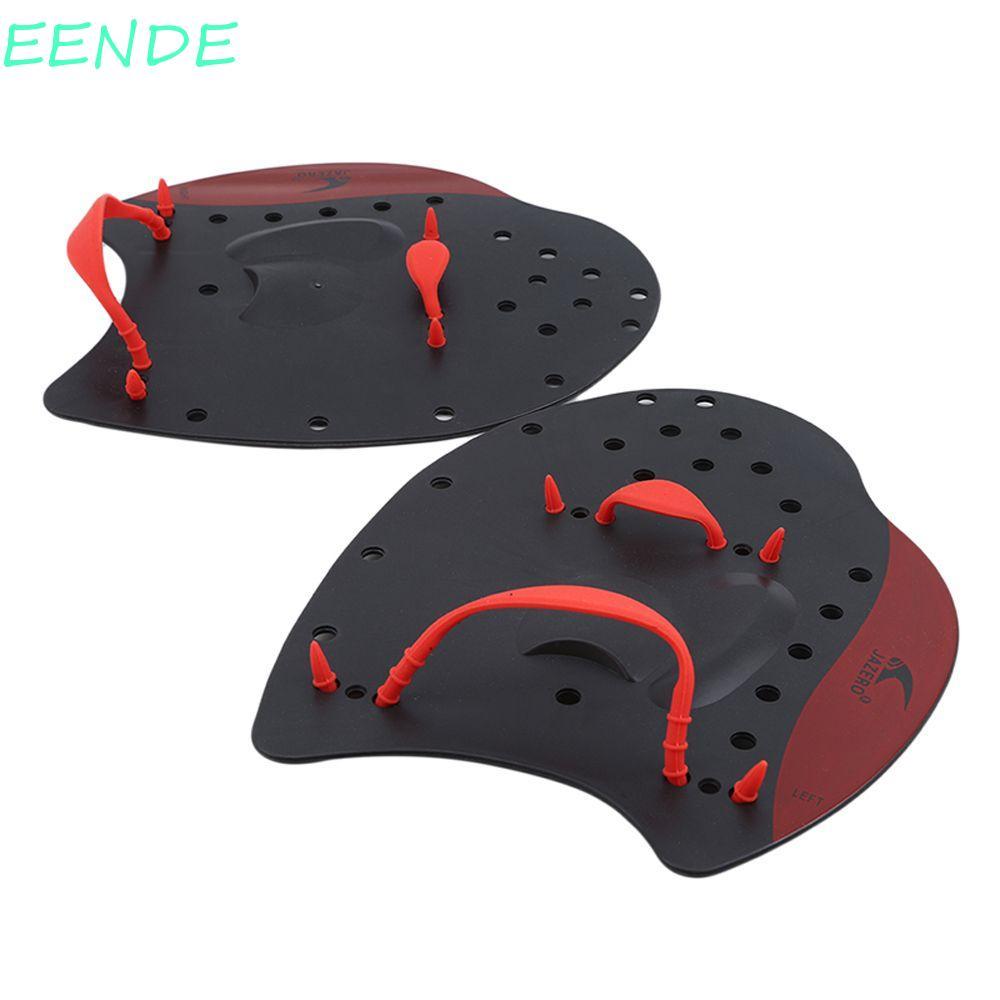 EENDE ว่ายน้ํา Paddles มือเด็ก Finger Webbed Paddle ว่ายน้ําจังหวะฝึกอุปกรณ์เสริมดําน้ํากบนิ้วมือดําน้ําปาล์ม