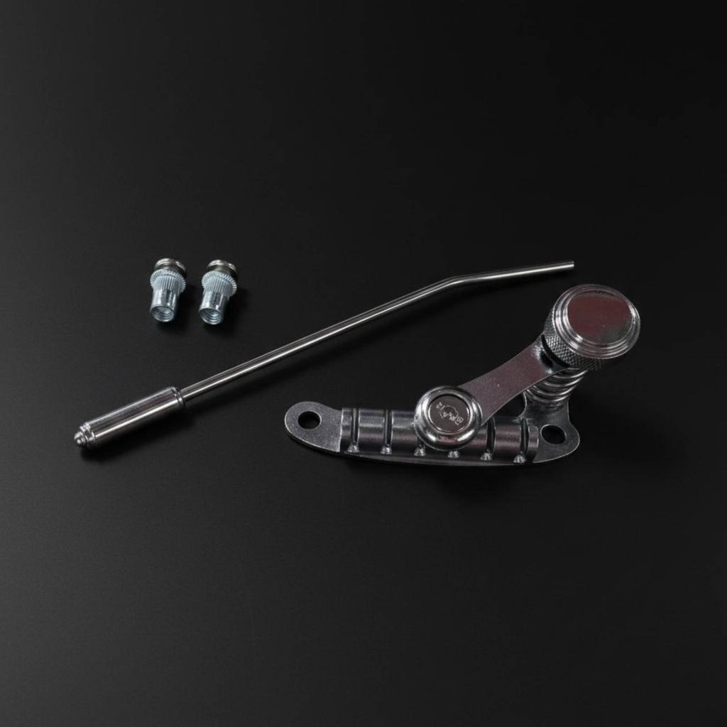 ฮาร์ดแวร์ครบชุด Les Trem Tailpiece โลหะก่อสร้าง LP Les Paul และ SG Tremolo Bridge Tuning Stability