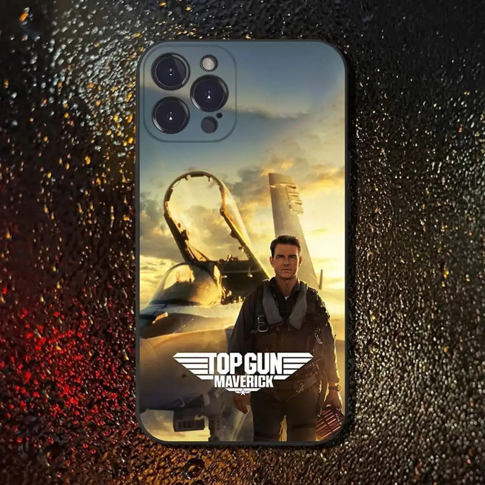 TP-2 เคสโทรศัพท์ G-Gun Maverick ด้านบนสําหรับ iPhone 16,15,14,13,12,11 Plus,Pro Max,XS,X,XR,SE,Mini,