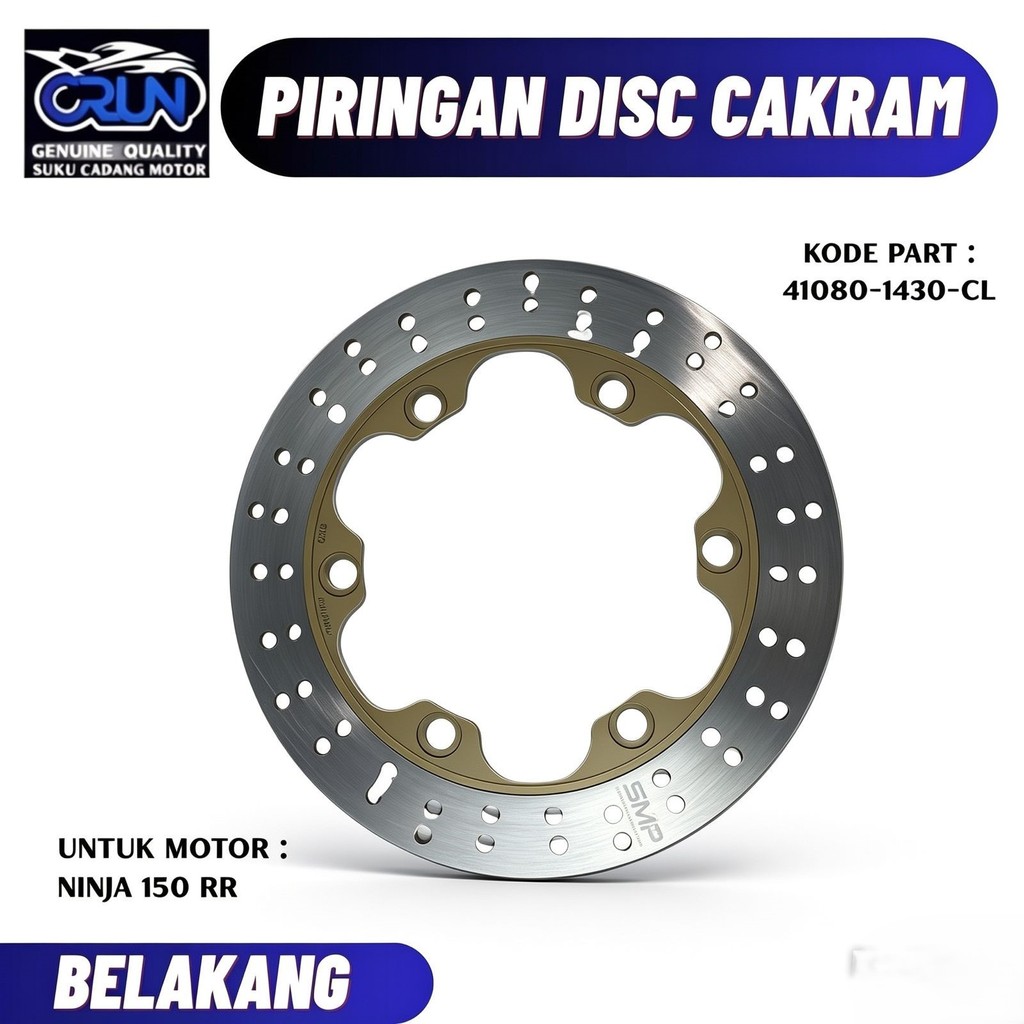41080-1430 CL CRUN แผ่นด้านหลังแผ่น Kawasaki NINJA 150 RR