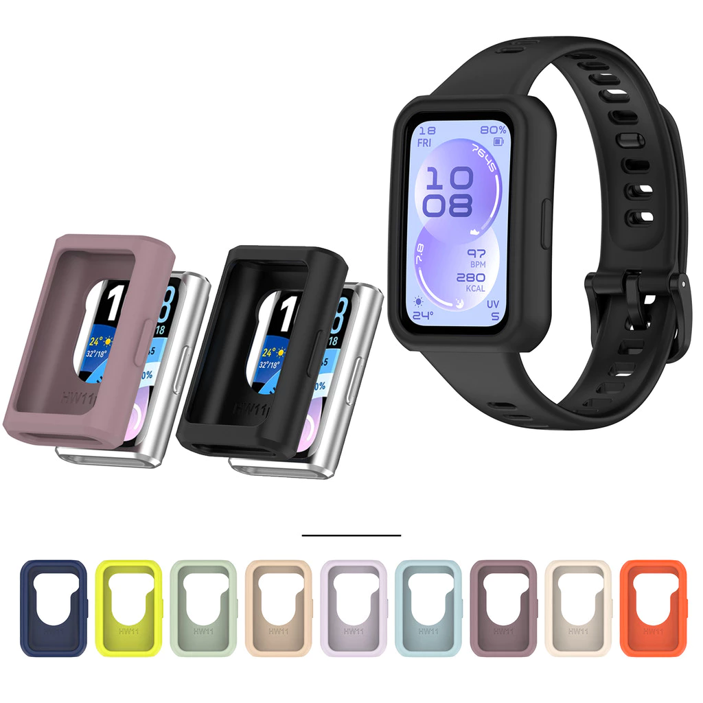 เคส TPU แบบนุ่มสําหรับ Huawei Band 11/Huawei Band 11 Pro Slim Watch Screen Protector