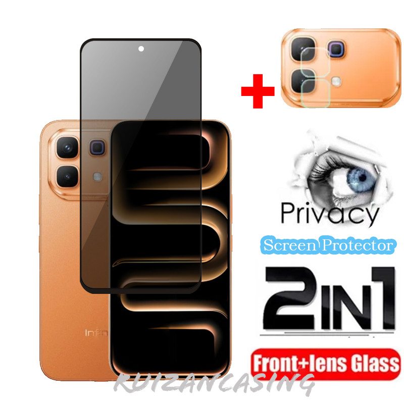 สําหรับ Infinix Note 60 Pro 5G Note60pro 2026 กระจกนิรภัยส่วนตัว Anti-Spy Full Screen Protector Anti Peek FilmAnti Peek Privacy Cover
