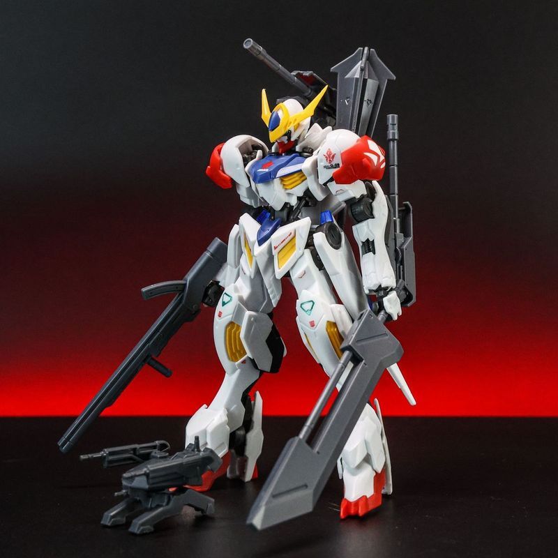 พร้อมแพ็คเกจอุปกรณ์เสริมอาวุธ ชิ้นส่วนเอฟเฟกต์พิเศษ Sirius Jagged Orphans GK-HG1/144 Barbatos