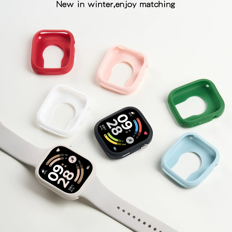 เคสนาฬิกาสําหรับ Redmi Watch 6 นาฬิกาซิลิโคนอ่อนนุ่มสําหรับ Redmi Watch 6 Anti Scratch เกราะป้องกัน